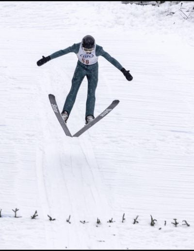 JanNorge Ski JumpGary EdwardsPreparing to Land