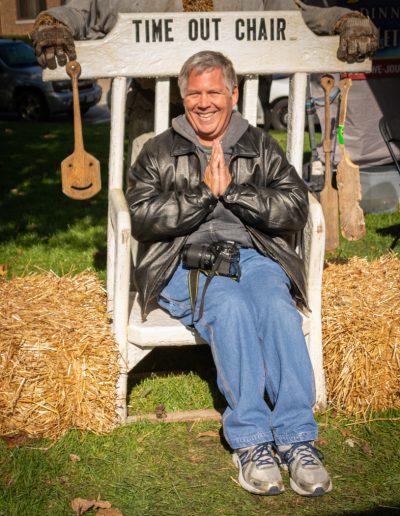 OctScarecrow FestiSue BaronTime out Chair