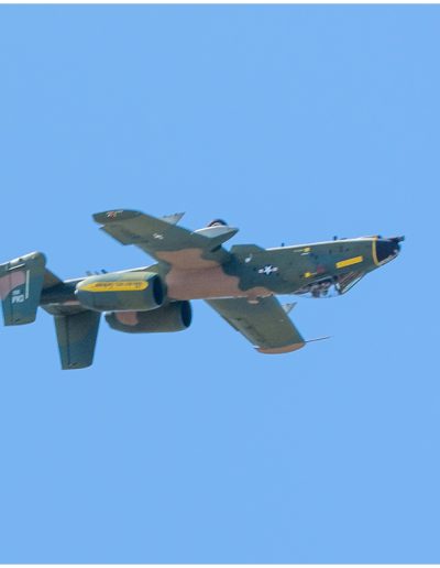 Gary Edwards A 10 Warthog Flying Inverted