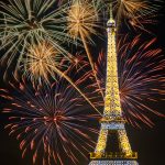 Michael TrahanEiffel Tower the Moon and Fireworks