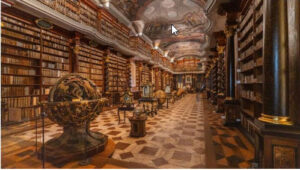 Anthony Roma Clementinum Baroque Library Prague