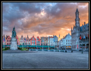 Sue Matsunaga Burg Square Bruges