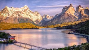Kimberly Shadduck First Light Over Lake Pehoe